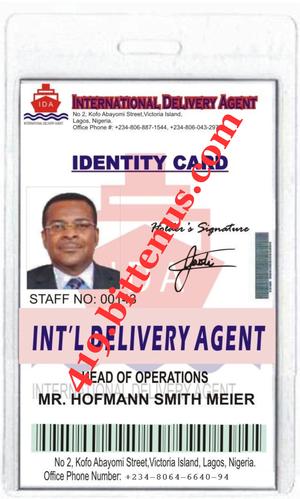 419My Staff Identity Card